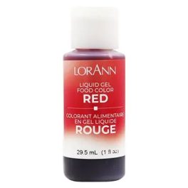 LorAnn Red Liquid Gel Food Color