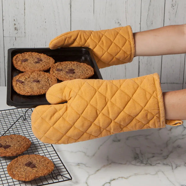 Ochre Stonewash Oven Mitt - Image 4