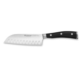 Wusthof Ikon 5" Santoku Hollow Edge